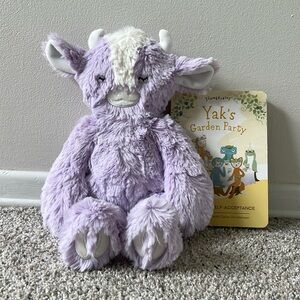 Slumberkins Lavender Yak Kin- Garden Party